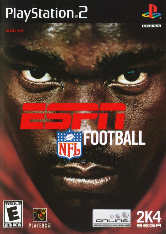 ESPN NFL Football box art for Playstation 2